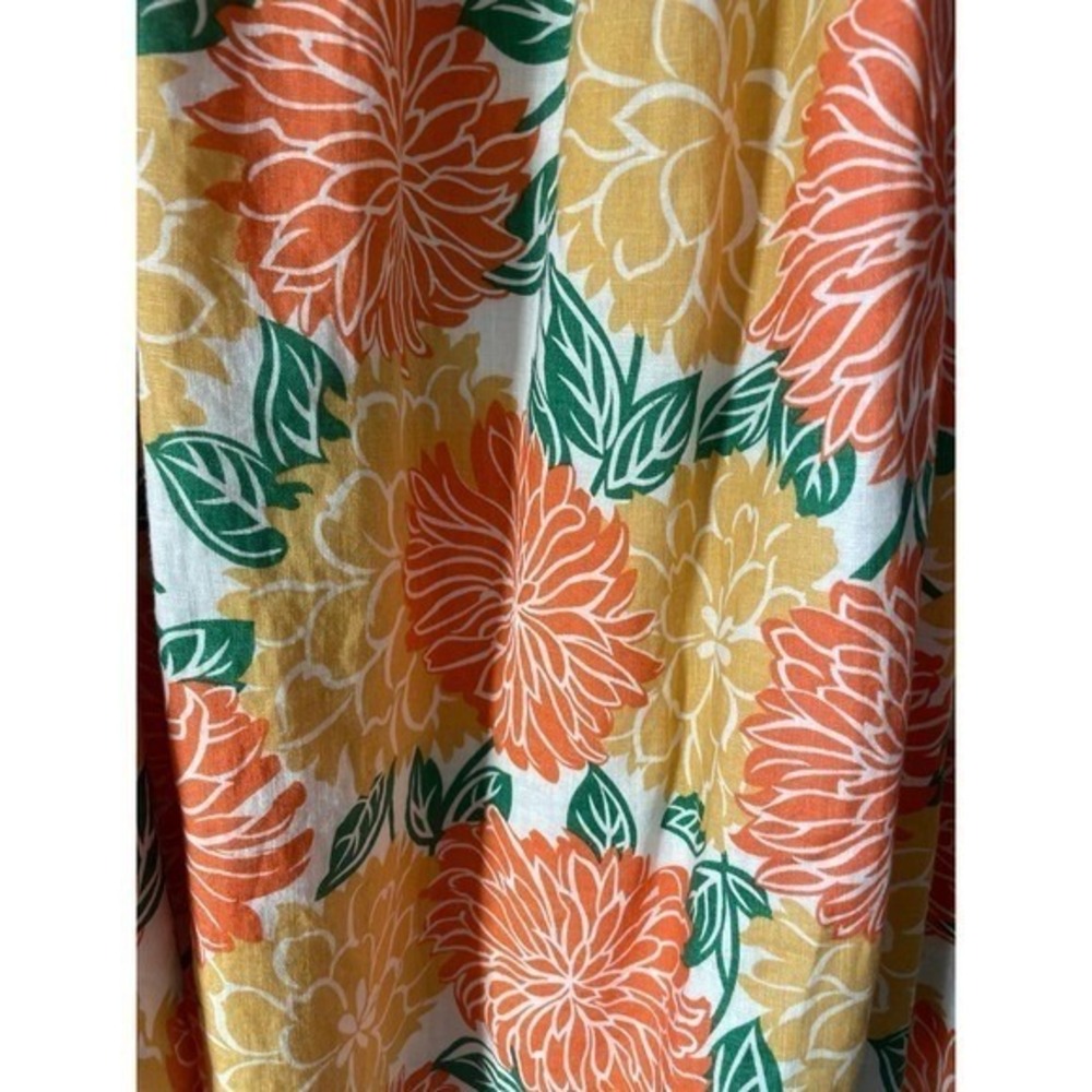 House of Harlow 1960 100% Linen Tropical Summer Mini Dress - Picture 7 of 11